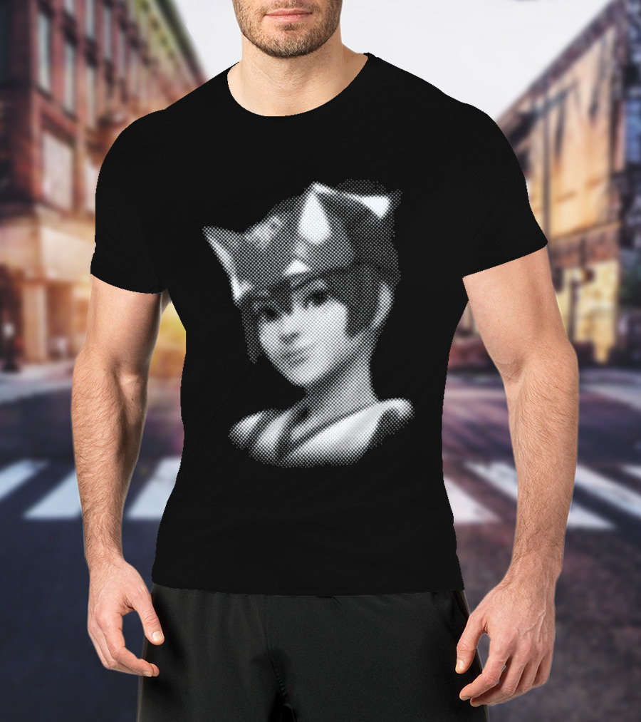 Kiriko Over 2 Halftone T-Shirt