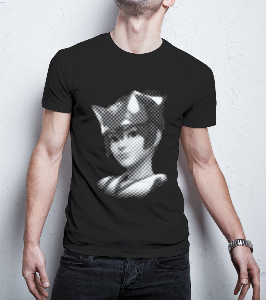 Kiriko Over 2 Halftone T-Shirt