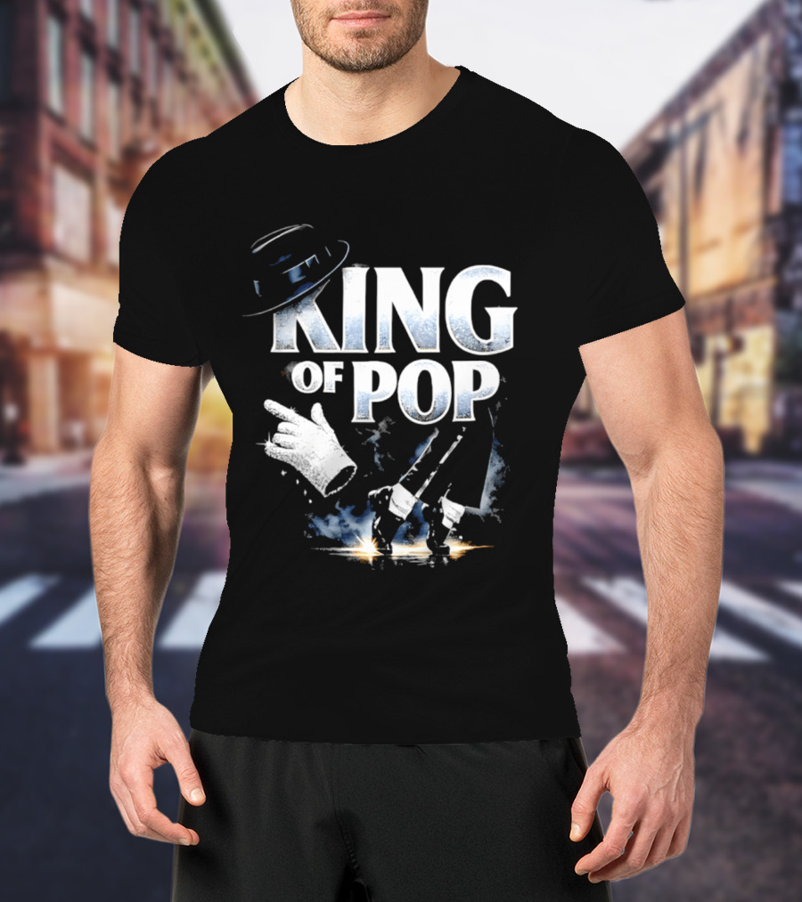 King Of Pop Iconic Hat And Glove T-Shirt