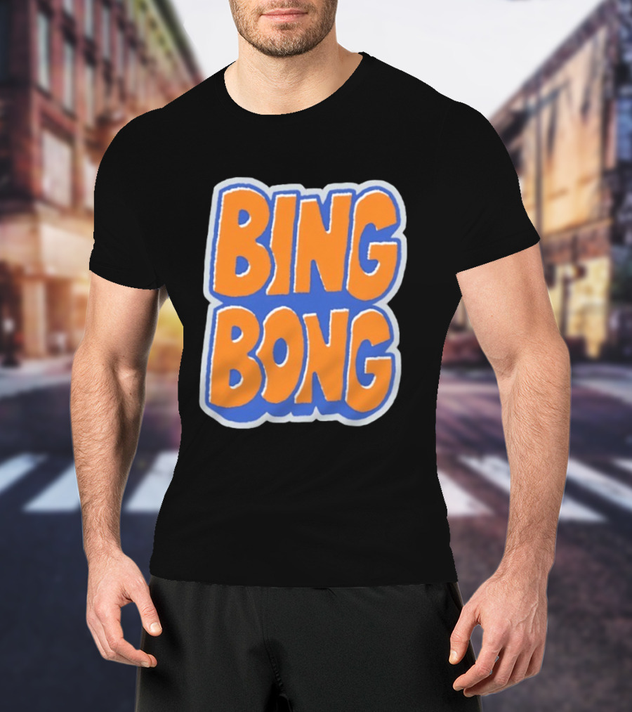 New York Knicks Basketball BING BONG Phrase T-Shirt
