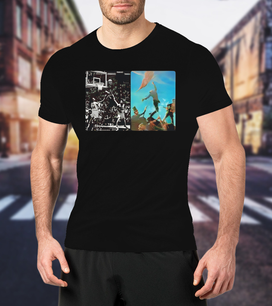 San Antonio Spurs Victor Wembanyama Dunk Alamo Basketball Celebration T-Shirt