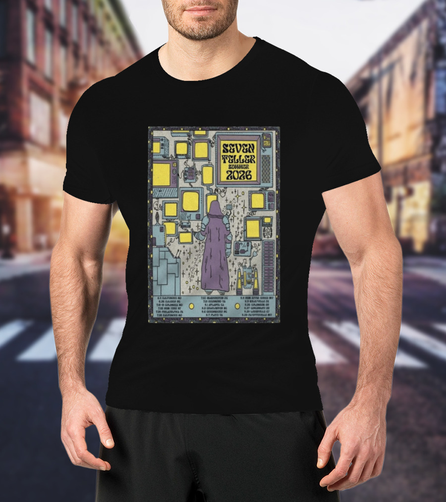 Seven Teller Summer 2026 Baltimore MD Tour June 4 T-Shirt