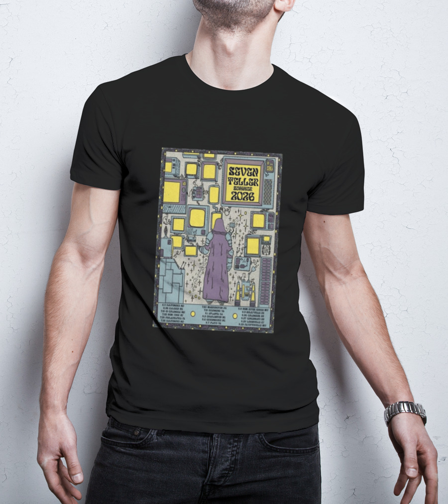 Seven Teller Summer 2026 Baltimore MD Tour June 4 T-Shirt