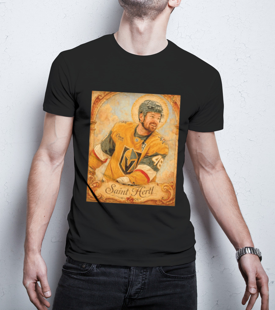 Tomas Hertl Vegas Golden Knights Saint Hertl NHL Circa Sports T-Shirt