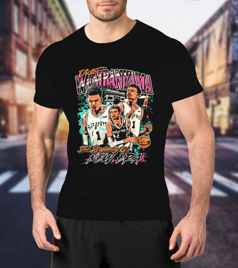 Victor Wembanyama San Antonio Spurs The Beginning Of New Era T-Shirt
