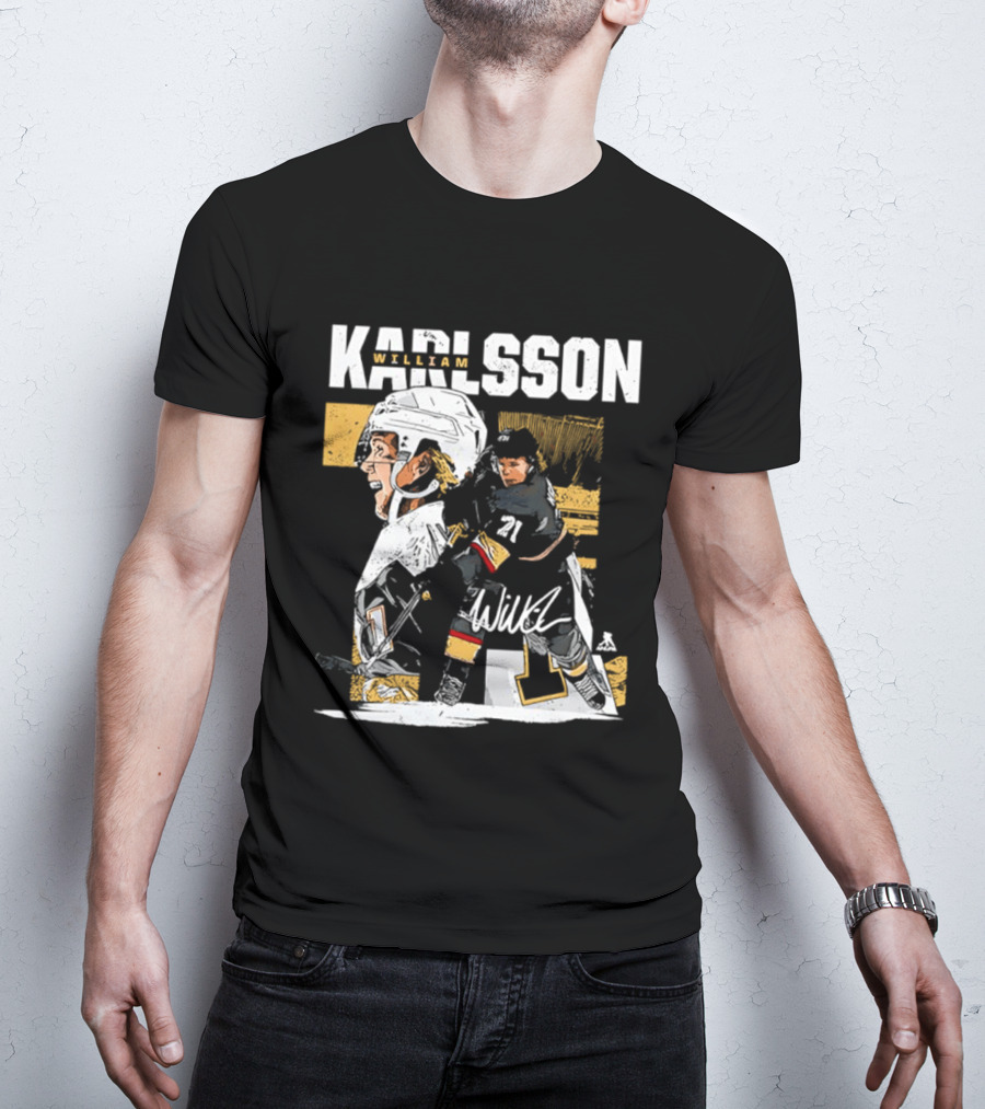 William Karlsson 71 Vegas Golden Knights NHL Player T-Shirt