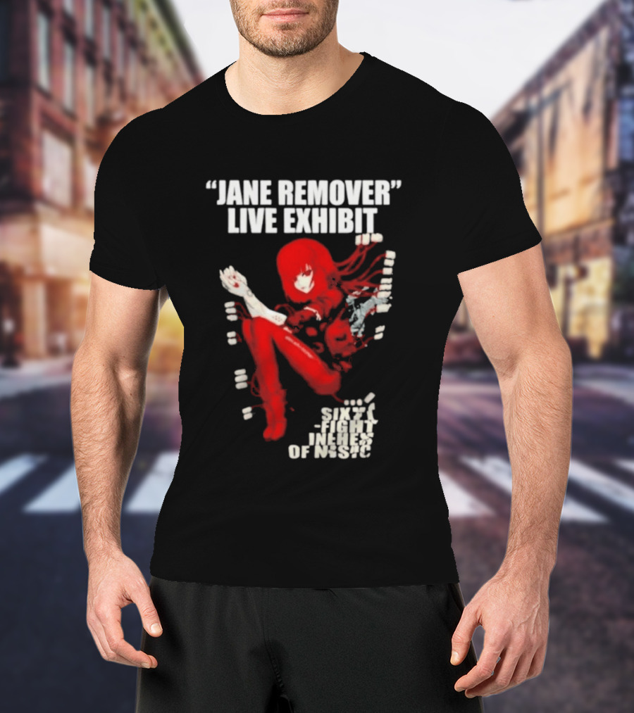 Jane Remover Live Exhibit Neon Genesis Sixty Fight Inches Of Music T-Shirt