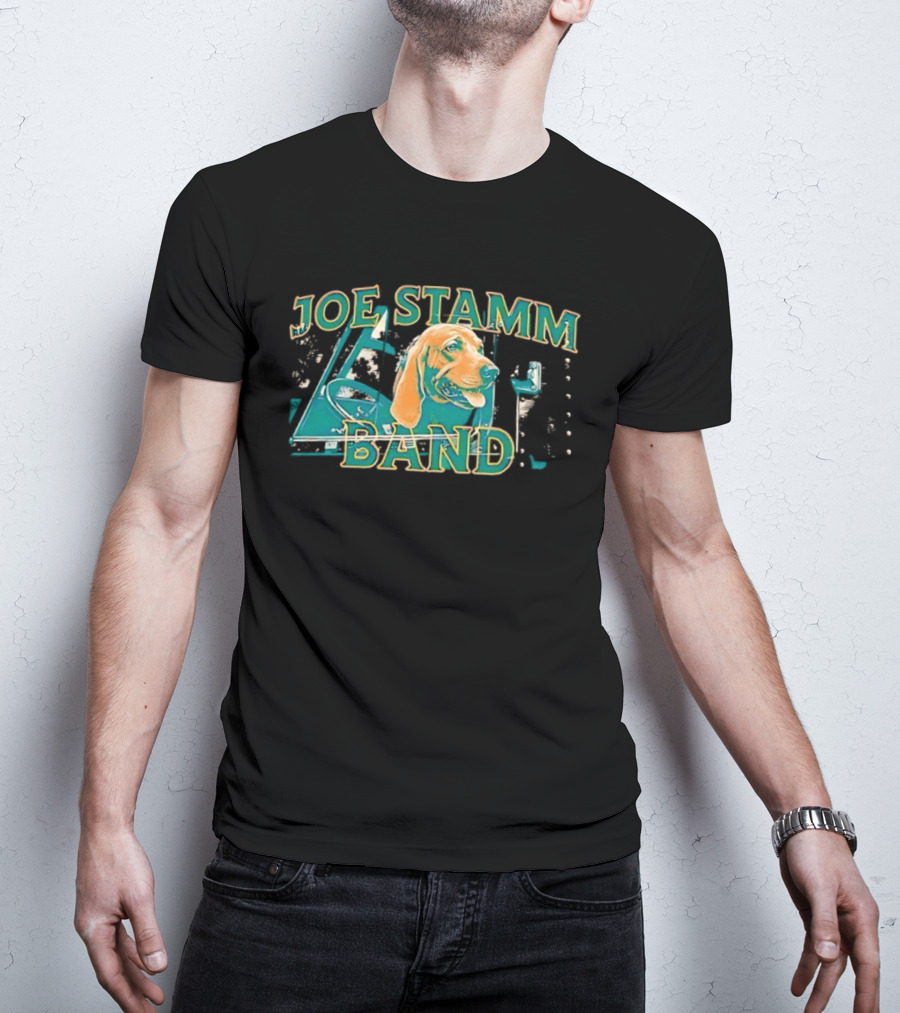 Joe Stamm Band Hound Dog Truck Music Country Folk Americana Concert T-Shirt
