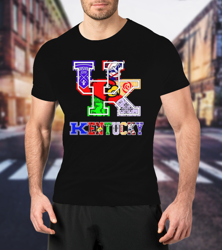 KY Wildcats Cardinals Louisville City Racing Lexington Kentucky T-Shirt