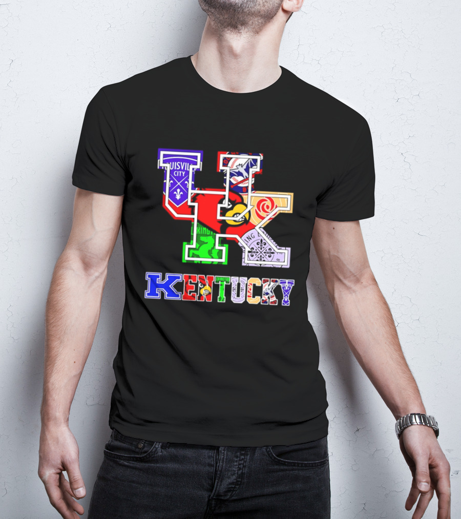 KY Wildcats Cardinals Louisville City Racing Lexington Kentucky T-Shirt