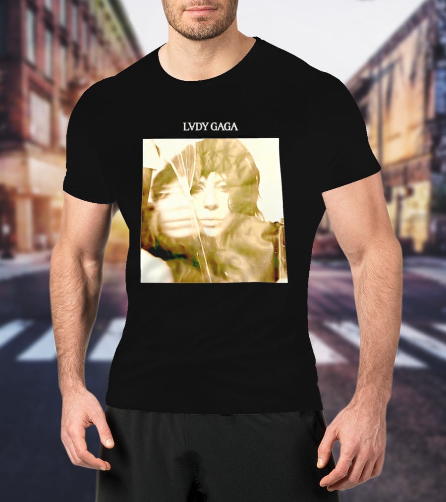 LADY GAGA LVDY Vintage Album Cover T-Shirt