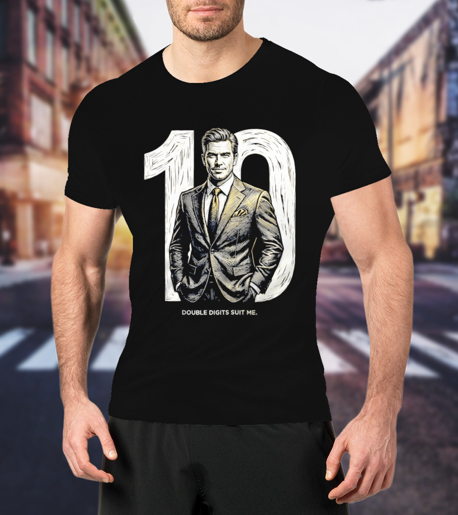 Pierce Brosnan 10 Double Digits Suit Me Timeless T-Shirt