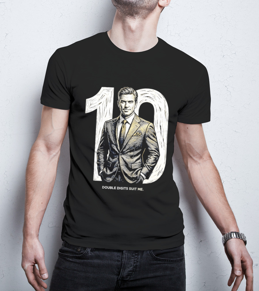 Pierce Brosnan 10 Double Digits Suit Me Timeless T-Shirt