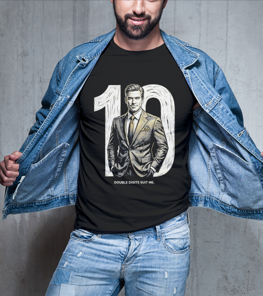 Pierce Brosnan 10 Double Digits Suit Me Timeless T-Shirt