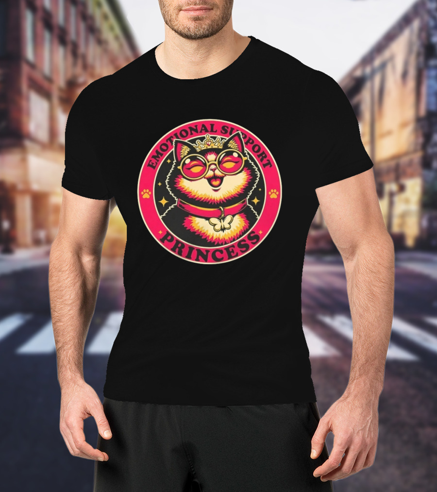 Dungeon Crawler Carl Emotional Support Princess Donut Cat T-Shirt