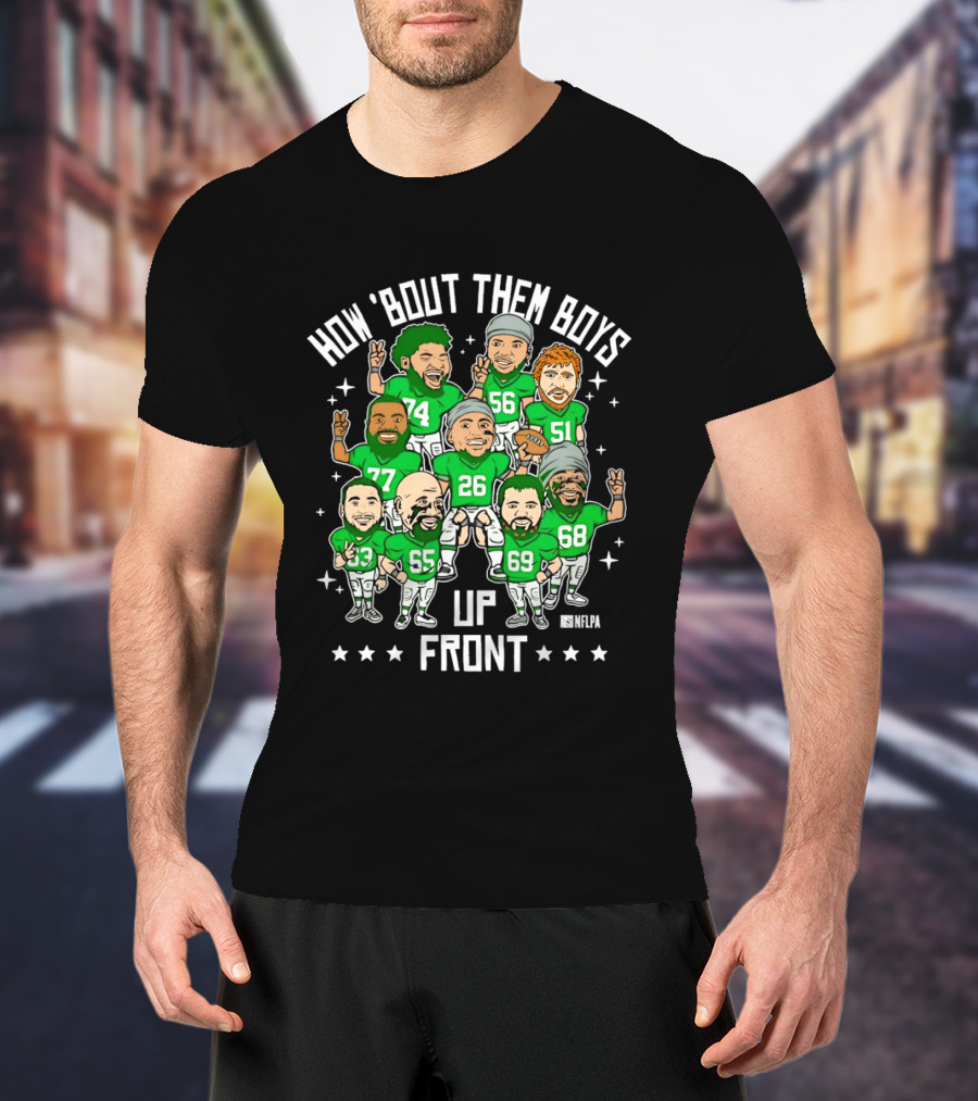 How 'Bout Them Boys 26 Up Front 74 56 51 77 65 69 68 T-Shirt