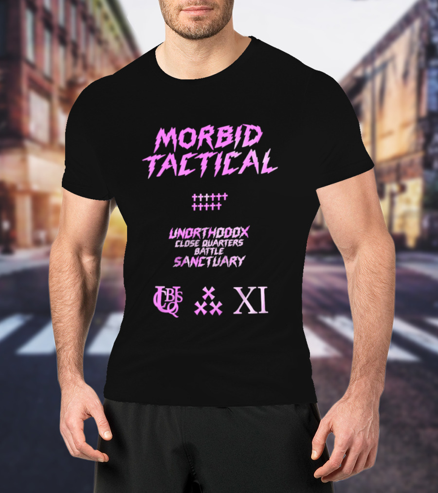 Morbid Tactical Unorthodox Close Quarters Battle Sanctuary UCBS XI T-Shirt