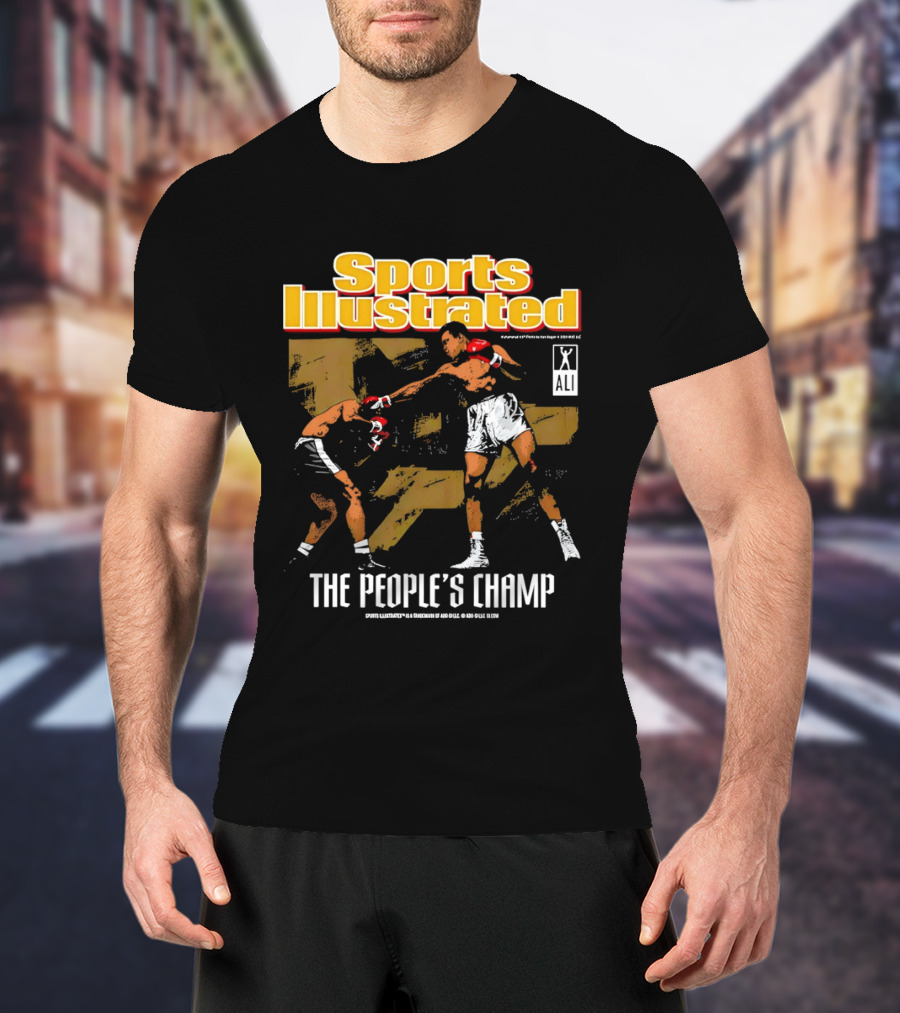 Sports Illustrated Muhammad Ali The People's Champ Boxing T-Shirt