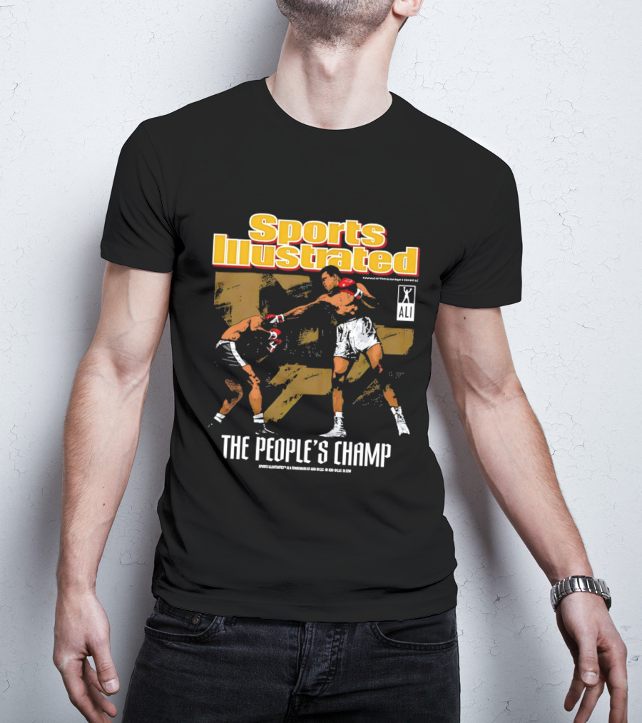 Sports Illustrated Muhammad Ali The People's Champ Boxing T-Shirt