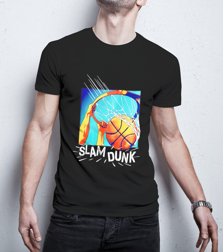 Slam Dunk Basketball Children's Place Hoop Action Kids T-Shirt