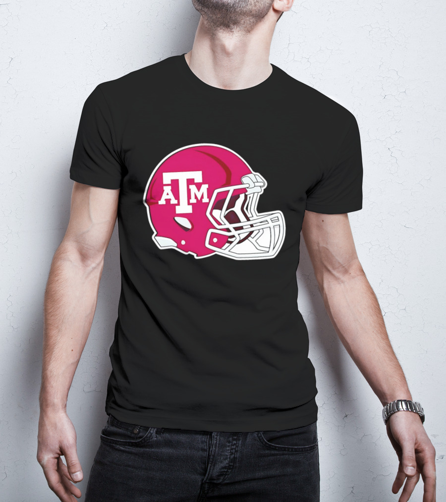 Texas A&M Aggies Football Helmet Fan Gear T-Shirt