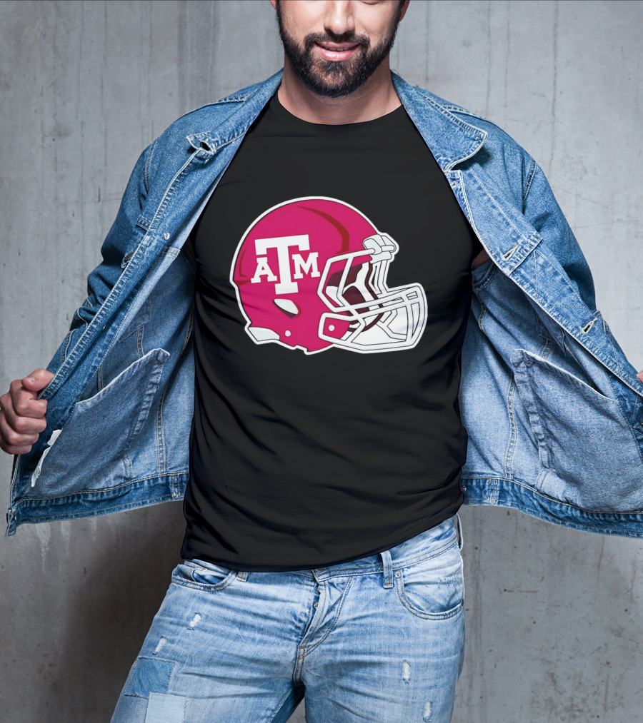 Texas A&M Aggies Football Helmet Fan Gear T-Shirt