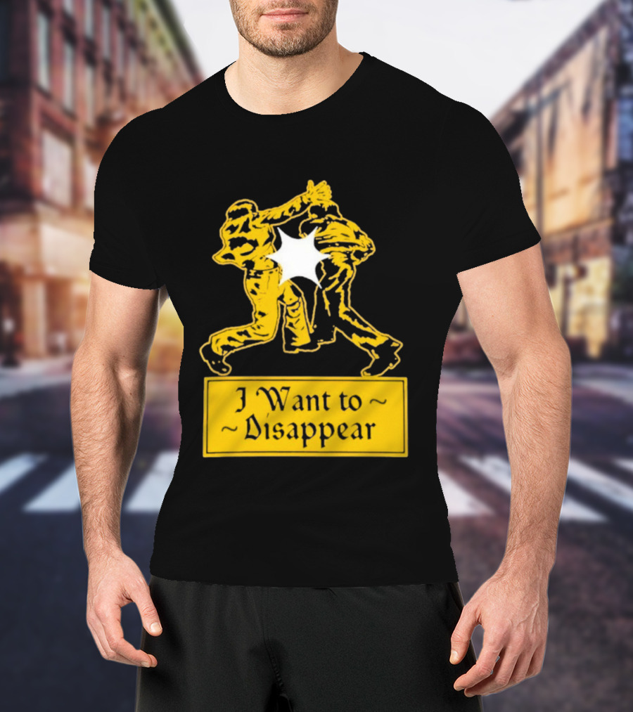 I Want To Disappear The Smiths Fighting Men Music Album T-Shirt