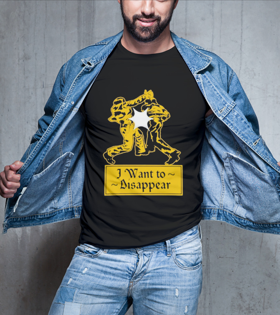 I Want To Disappear The Smiths Fighting Men Music Album T-Shirt
