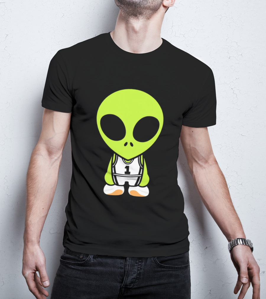 Victor Wembanyama San Antonio Spurs NBA Alien Player Number 1 Basketball T-Shirt