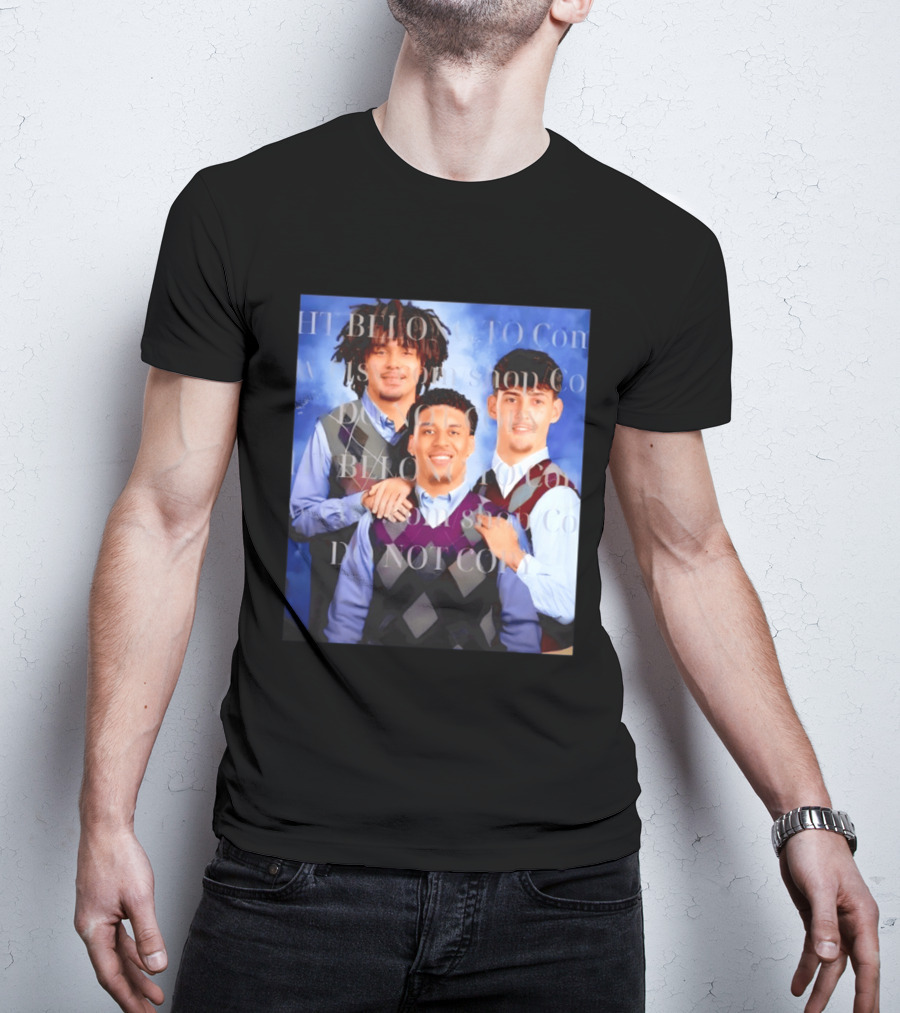 Yaxel Lendeborg Elliot Cadeau Aday Mara Step Brothers Basketball Photo T-Shirt