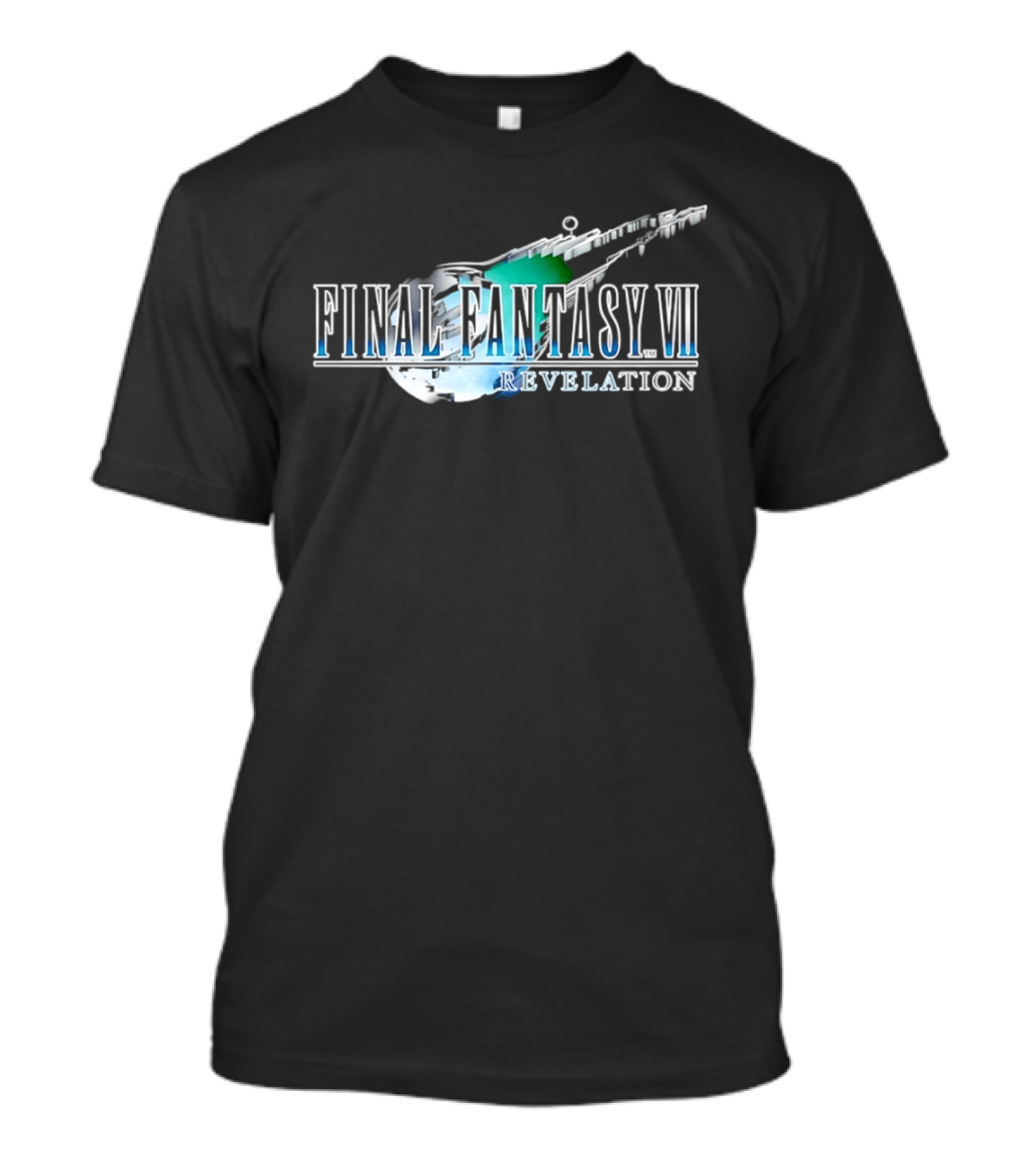 Final Fantasy VII Revelation Iconic Gaming Franchise Pop Culture T-Shirt