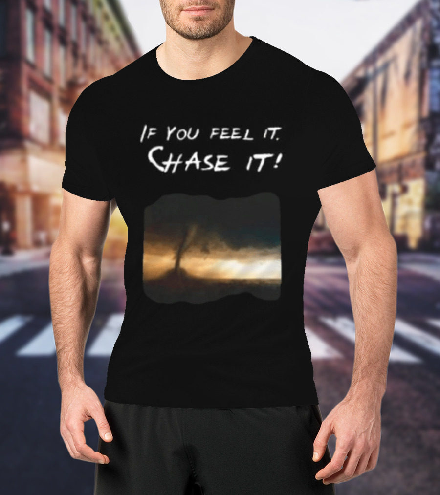 If You Feel It Chase It Beryl Hurricane Anime 2024 T-Shirt