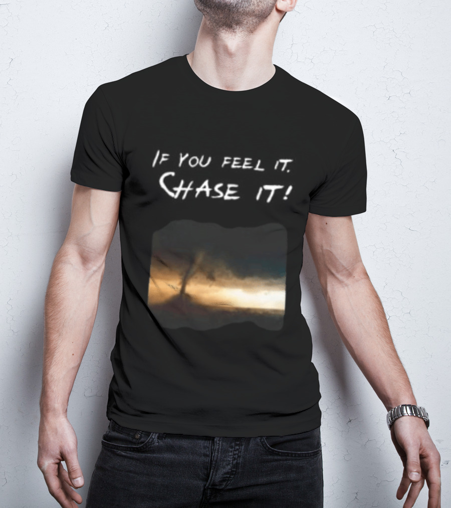 If You Feel It Chase It Beryl Hurricane Anime 2024 T-Shirt