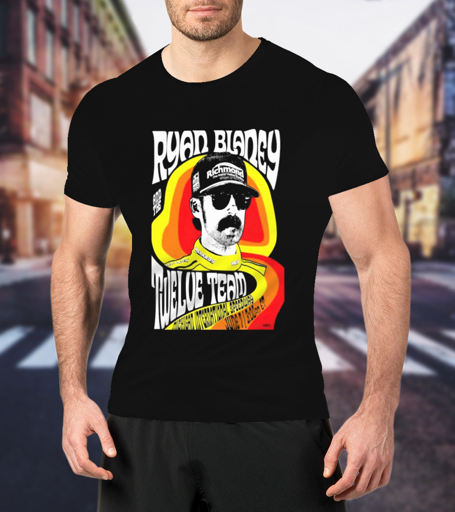 Ryan Blaney 12 Tribute Team Michigan International Speedway June 7 2026 T-Shirt