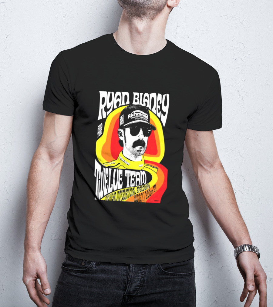 Ryan Blaney 12 Tribute Team Michigan International Speedway June 7 2026 T-Shirt