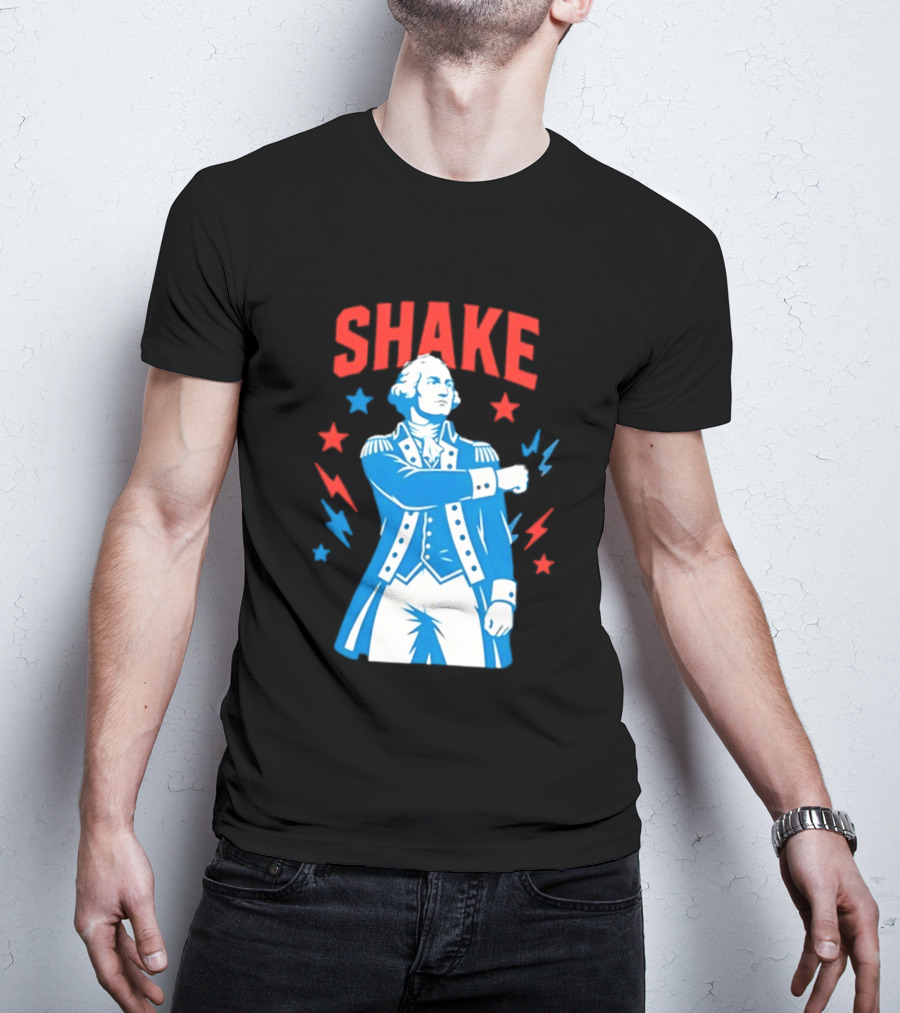 Shake And Bake George Washington America Drinking T-Shirt