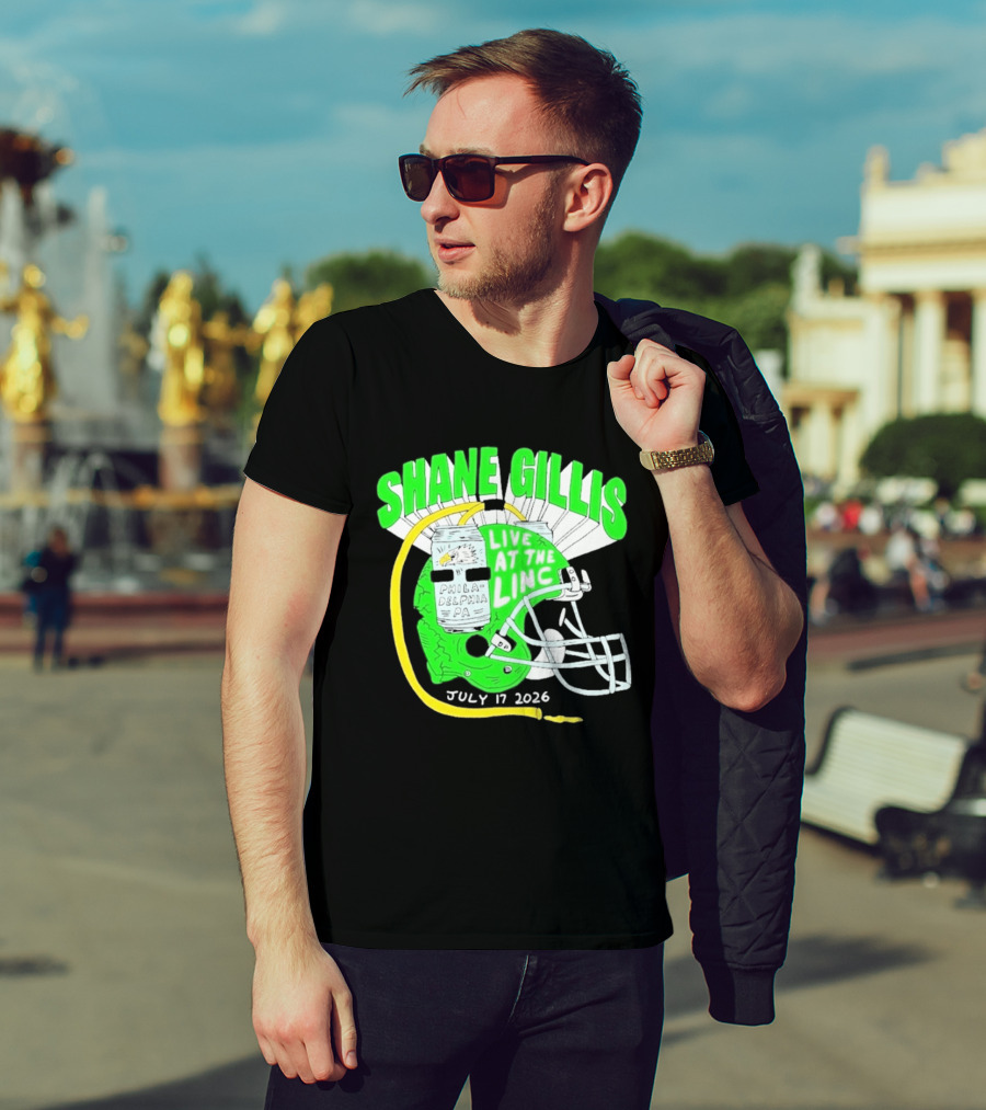 Shane Gillis Live At The Linc Philadelphia July 17 2026 Helmet T-Shirt