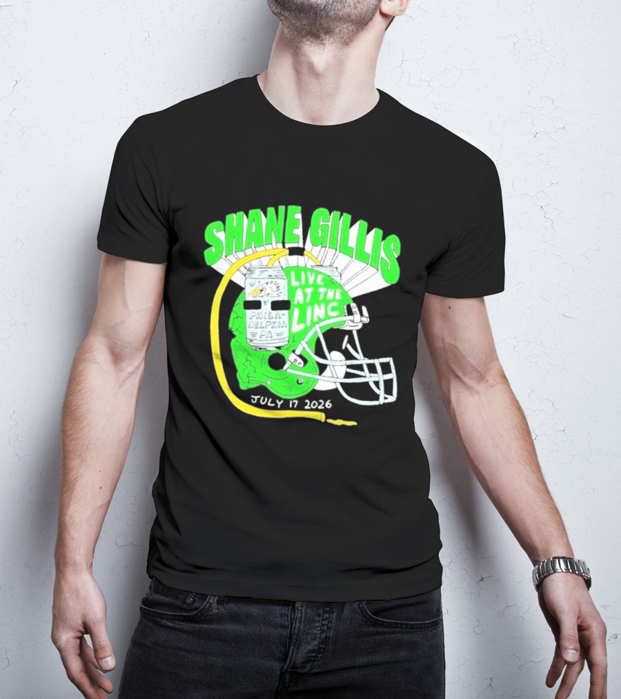Shane Gillis Live At The Linc Philadelphia July 17 2026 Helmet T-Shirt
