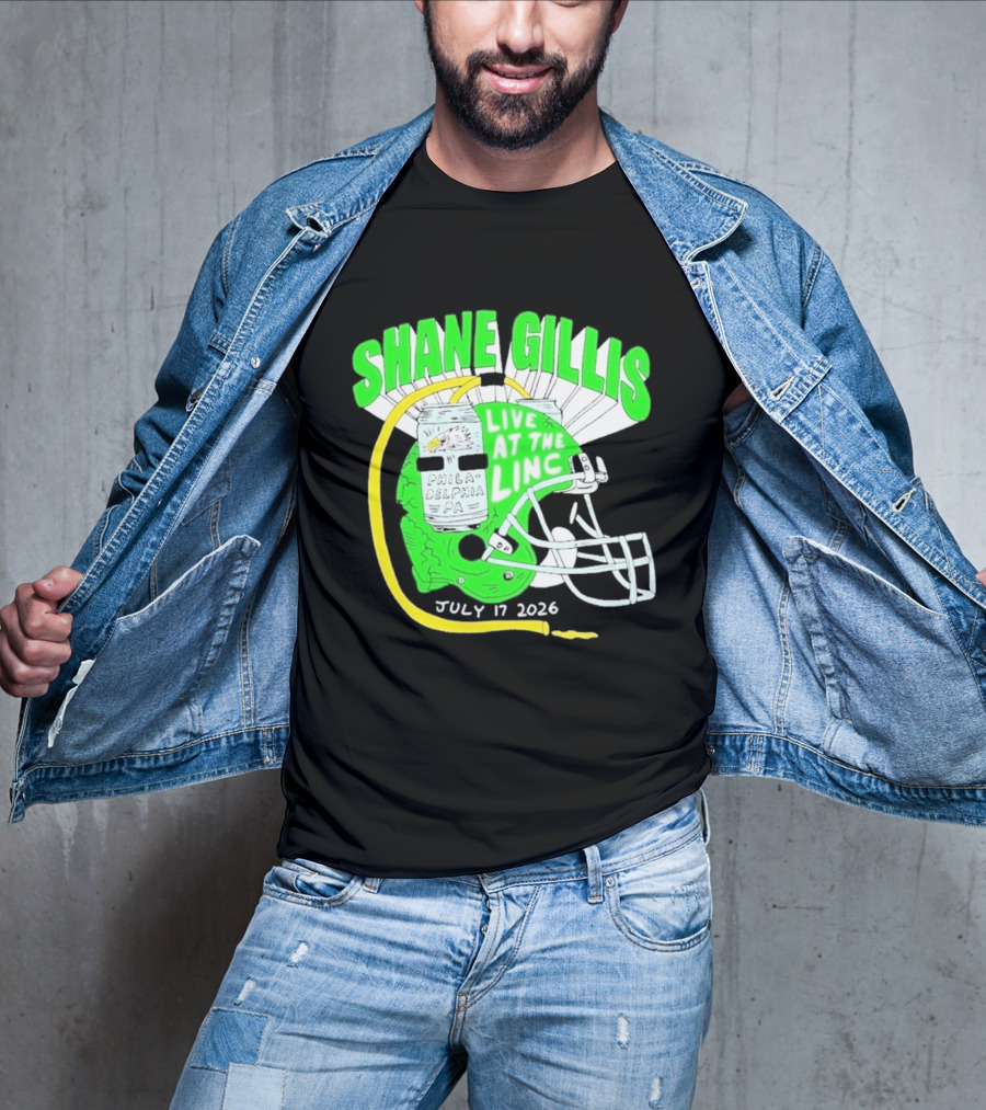 Shane Gillis Live At The Linc Philadelphia July 17 2026 Helmet T-Shirt