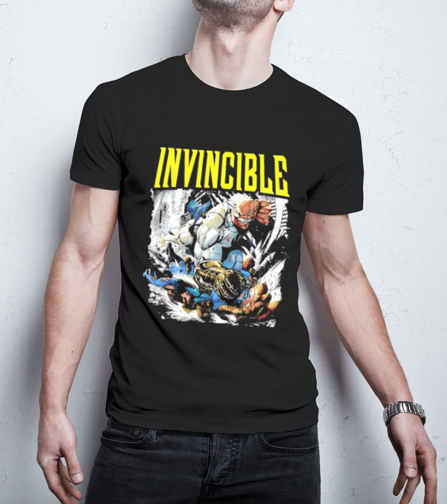 Invincible Thragg Vs Omni Man Epic Battle Comics T-Shirt