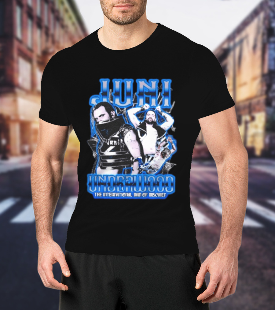 Juni Underwood The International Man Of Mischief T-Shirt