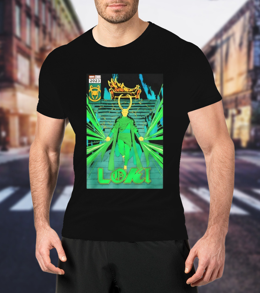Marvel Studios Loki 2023 Season 2 God Comic T-Shirt