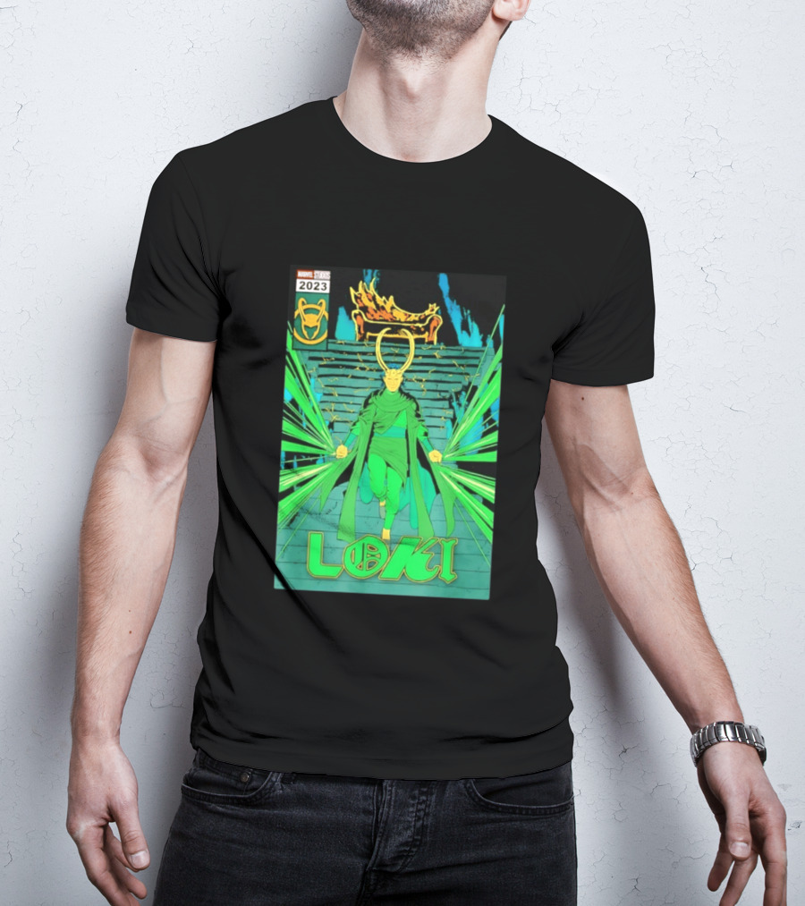 Marvel Studios Loki 2023 Season 2 God Comic T-Shirt
