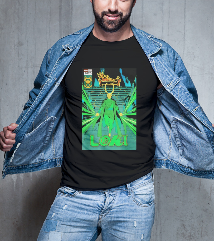 Marvel Studios Loki 2023 Season 2 God Comic T-Shirt