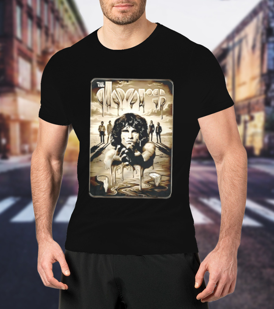 The Doors Break On Through Salvador Dali Style Jim Morrison T-Shirt