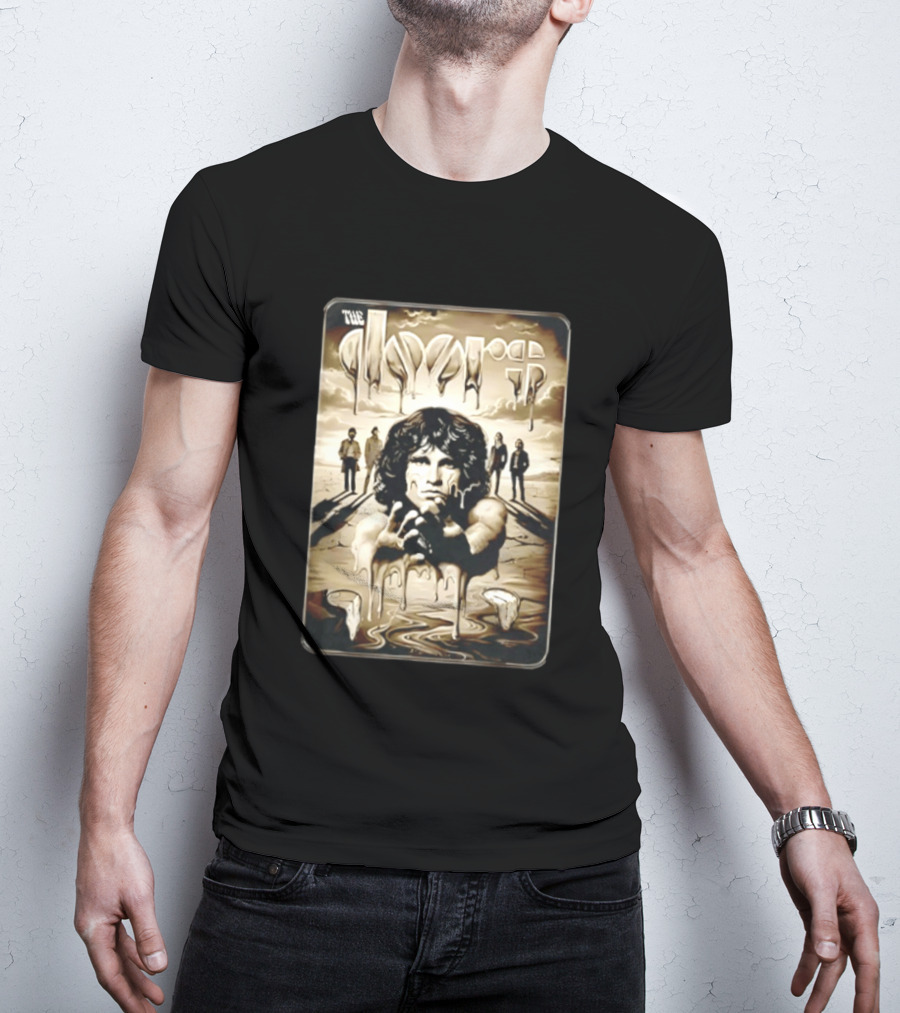 The Doors Break On Through Salvador Dali Style Jim Morrison T-Shirt