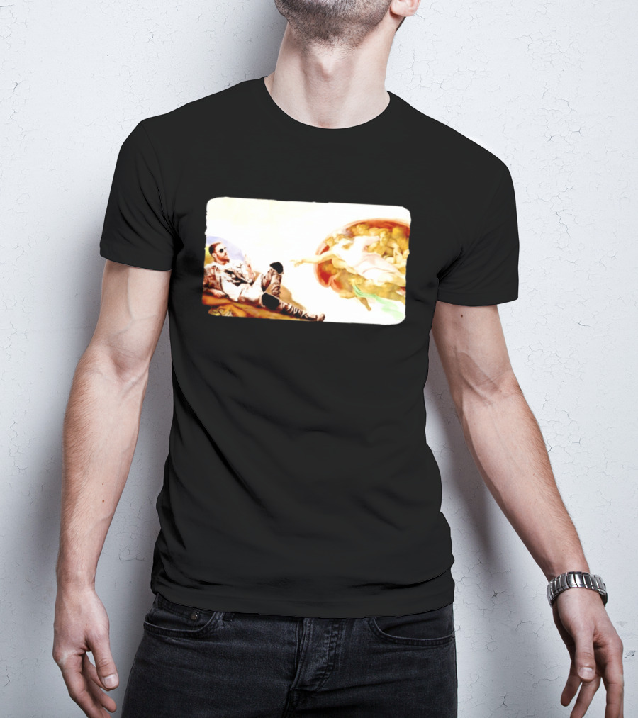 AEW Orange Cassidy The Creation Of Adam T-Shirt