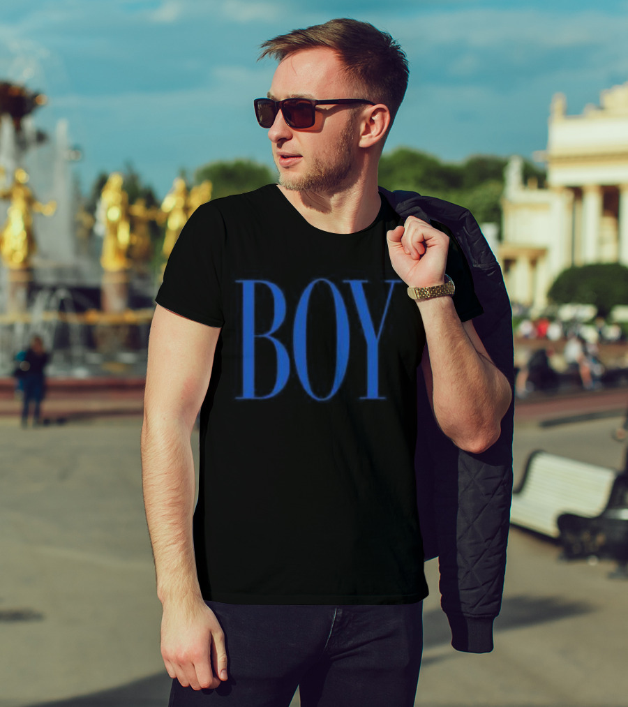 Boy Harsher Store Boy Bold Lettering T-Shirt