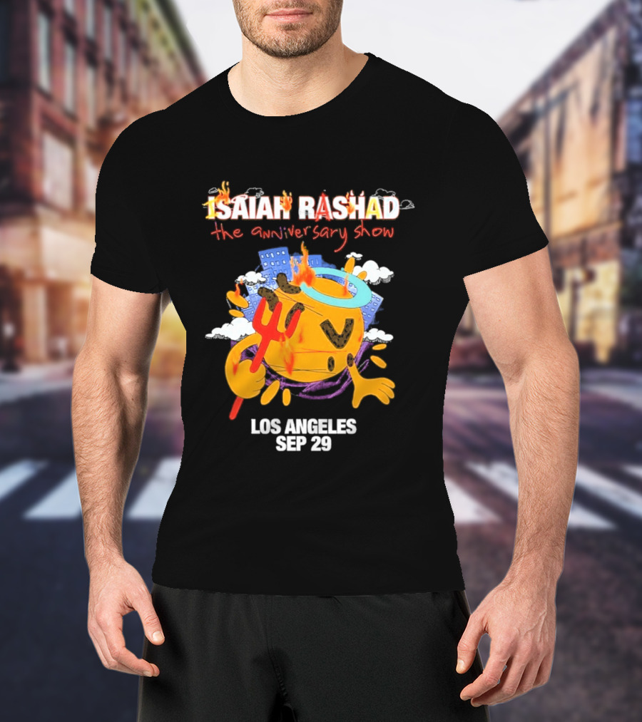 Isaiah Rashad The Anniversary Show Los Angeles Sep 29 T-Shirt