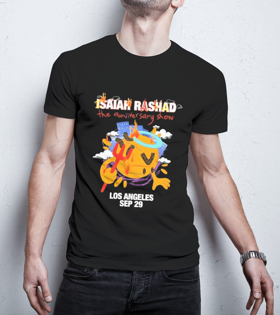 Isaiah Rashad The Anniversary Show Los Angeles Sep 29 T-Shirt